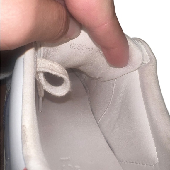 Gucci Women’s Ace Embellished Crystal White Sneakers 37 - Picture 4 of 9
